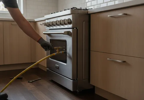 Gas Range & Cooktop Hookup in Guelph